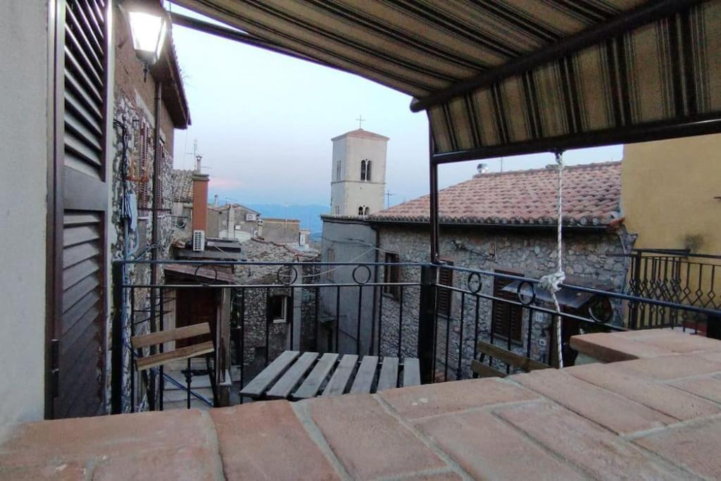 Ferienwohnung Casa La Gardenia Sant'Oreste Exterior foto